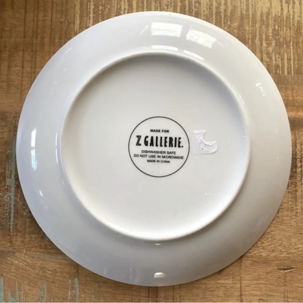 Z Gallerie Single SKULL Crossbones Plate